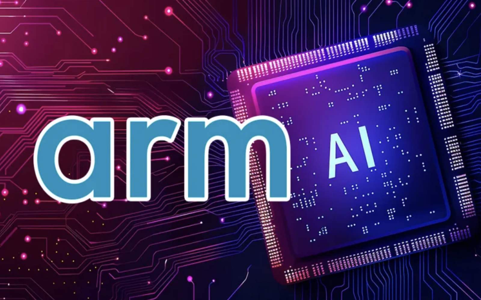 Financial charts showing the GAAP operating margin and hardware transition strategy for Arm Holdings plc